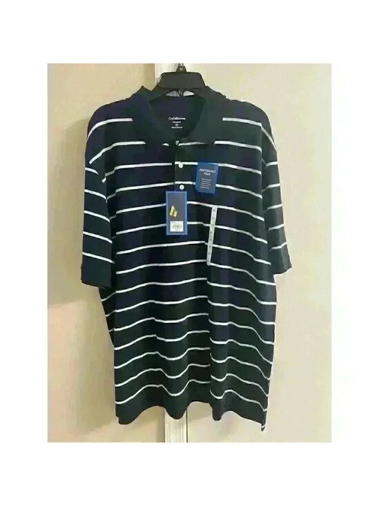 croft & barrow Other - Croft & Barrow Men's Polo Shirt Cotton XL Striped NWT